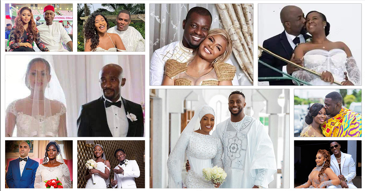 Top 10 des mariages des célébrités Africaines qui ont fait bouger les réseaux sociaux ces dix dernières années.